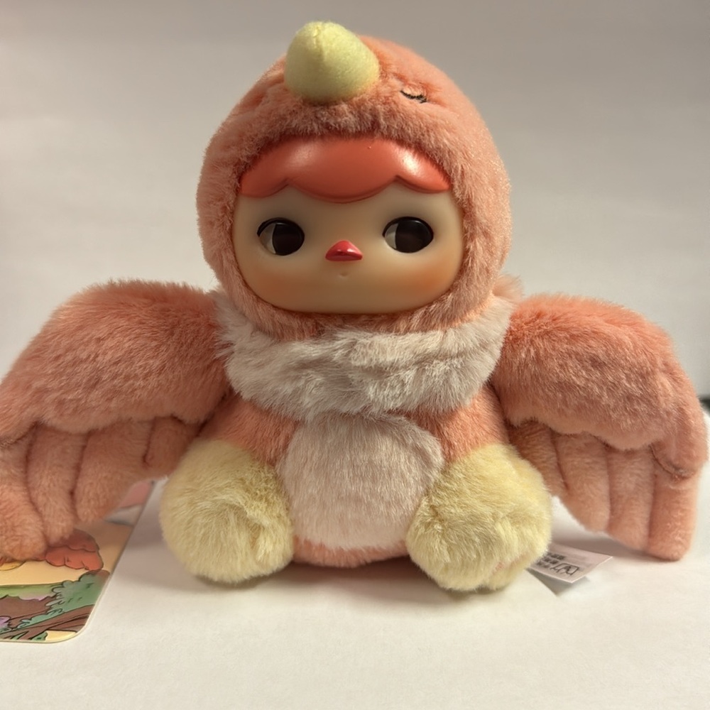 NWOT PUCKY Forest Party Series-Vinyl Plush Pendant - Birdie Baby (Authentic) - Picture 3 of 11